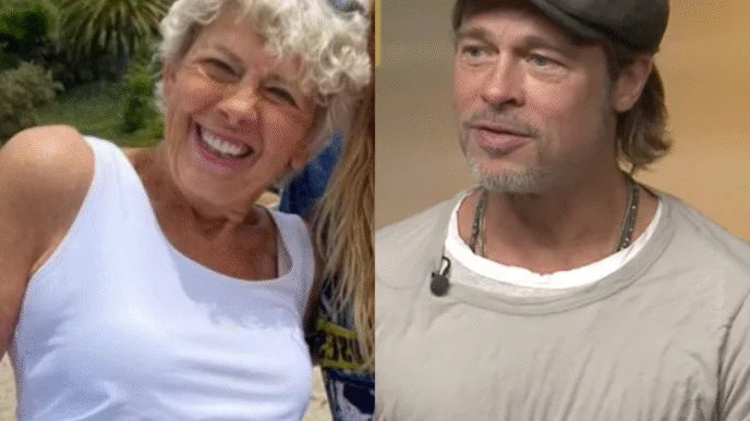 Ator Brad Pitt, e sua mãe, Jane Etta Pitt