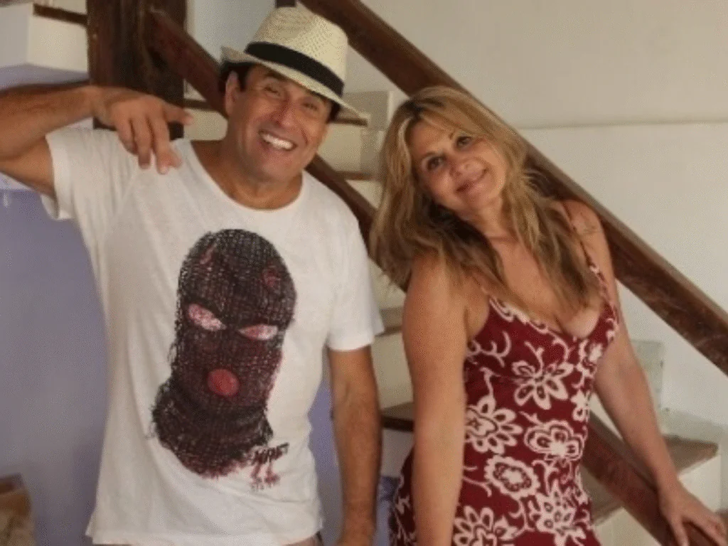 Sérgio Mallandro e seua ex-mulher, Mary Mallandro