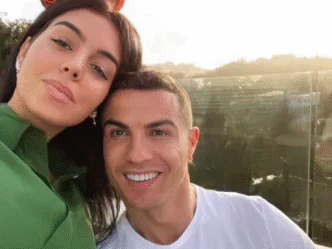 Modelo Georgina Rodríguez e jogador Cristiano Ronaldo