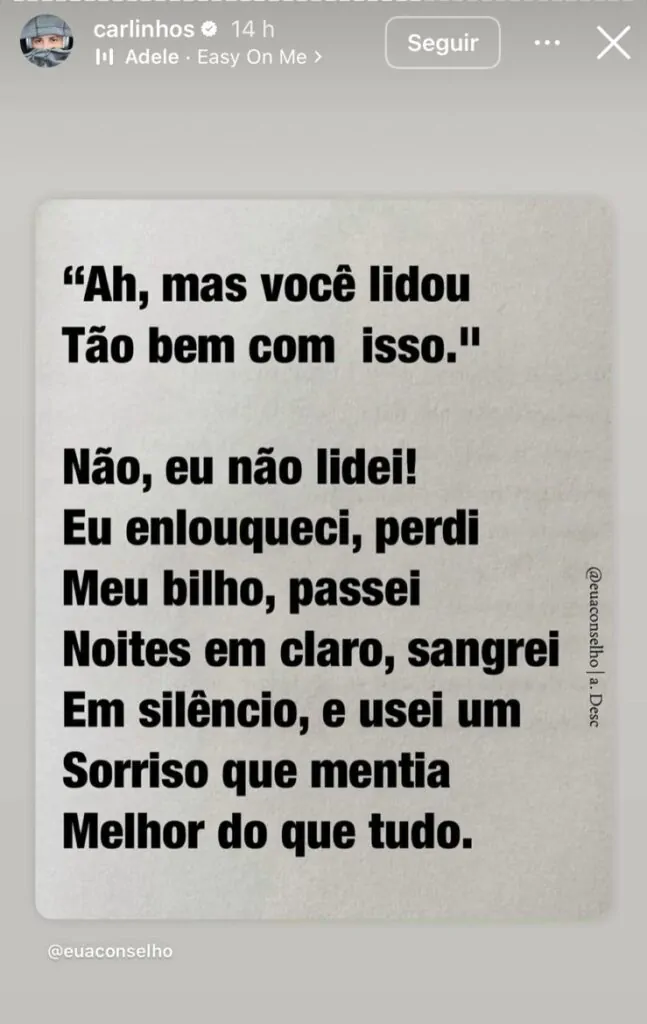 Post de Carlinho Maia