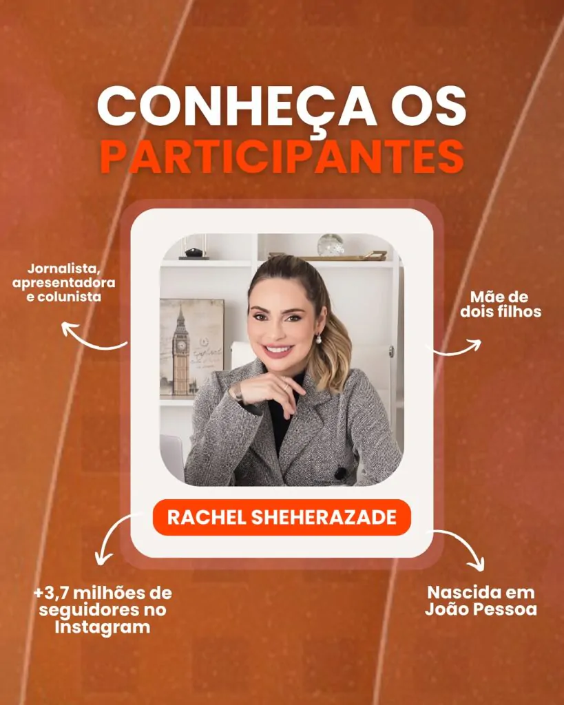 Jornalista e apresentadora Rachel Sheherazade