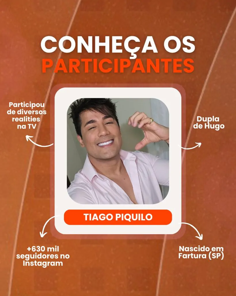 Cantor Tiago Piquilo