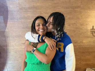 Oruam e sua mãe, Márcia Gama
