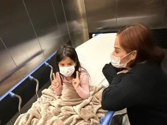 Maíra Cardi e a filha Sophia