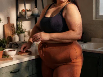 Foto de mulher obesa, gorda
