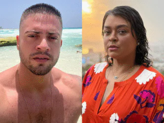 Rodrigo Godoy, ex-marido de Preta, e a cantora
