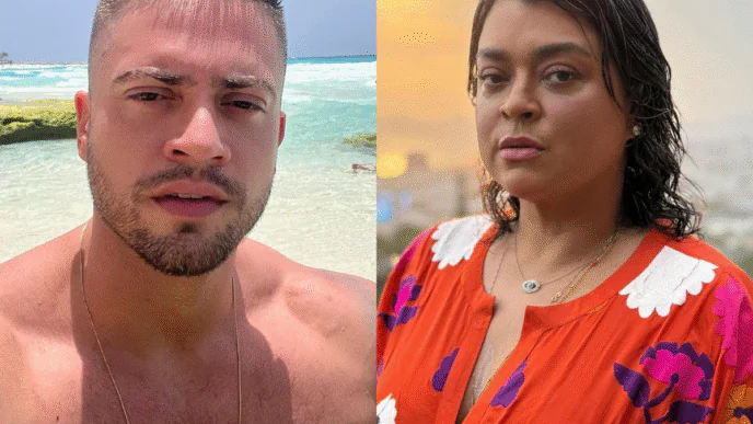 Rodrigo Godoy, ex-marido de Preta, e a cantora