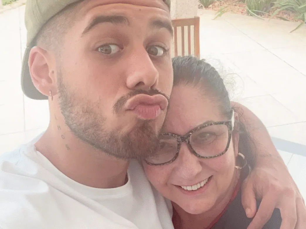 Margareth Serrão, mãe de Virginia Fonseca, e o cantor Zé Felipe - Foto: Reprodução/ Instagram