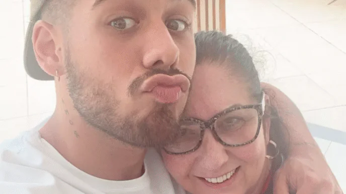 Margareth Serrão, mãe de Virginia Fonseca, e o cantor Zé Felipe - Foto: Reprodução/ Instagram