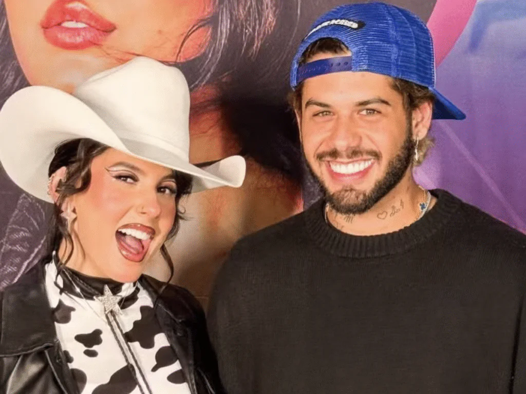 Cantores Ana Castela e Zé Felipe