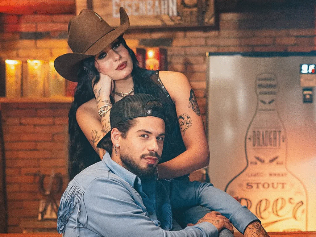 Cantores Ana Castela e Zé Felipe