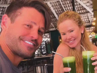 Ator Dado Dolabella e modelo Marcela Tomaszewski