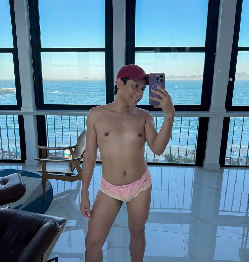 Foto do ator Bruno Matos, a Blogueirinha