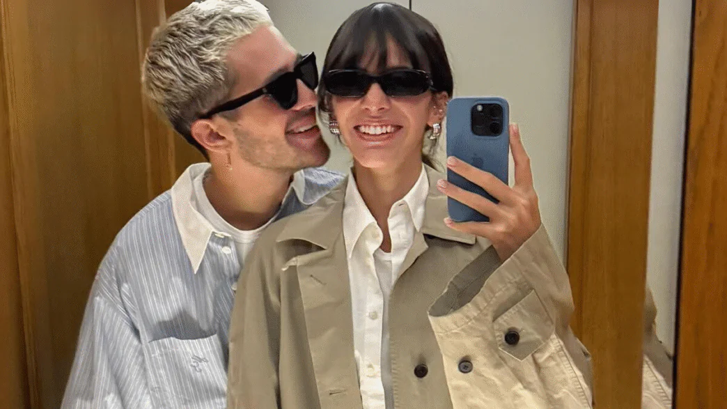 Atores João Guilherme e Bruna Marquezine