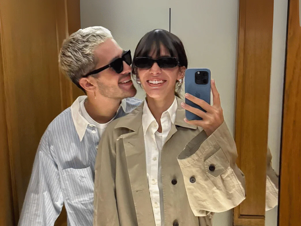 Atores João Guilherme e Bruna Marquezine