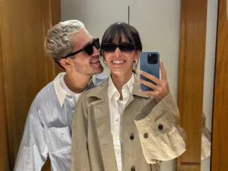 Atores João Guilherme e Bruna Marquezine
