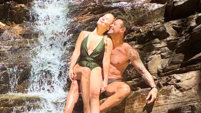Ator Dado Dolabella e modelo Marcela Tomaszewski