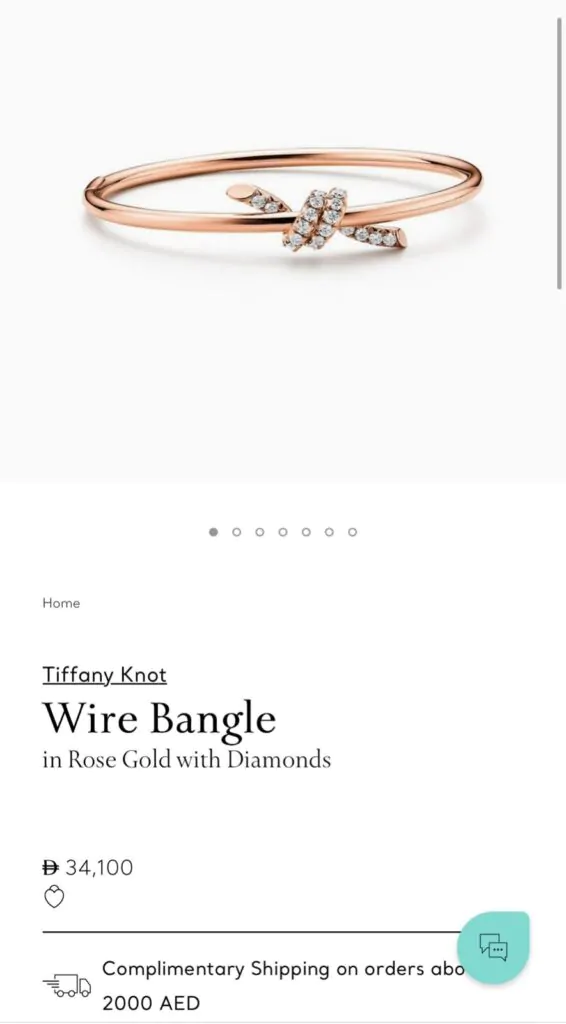 Joias comprada pelo jogador Vinicius Júnior para a influenciadora Virginia Fonsenca