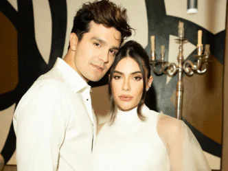 Cantor Luan Santana e sua mulher, a influenciadora Jade Magalhães