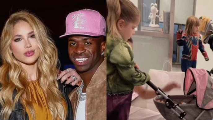 Vini Jr, Virginia e as filhas da influenciadora