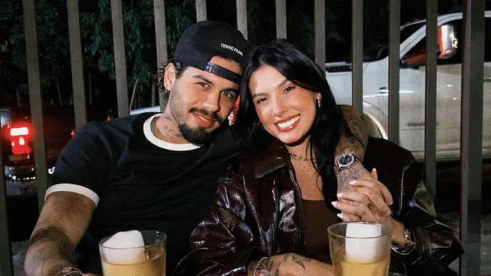 Cantores Zé Felipe e Ana Castela