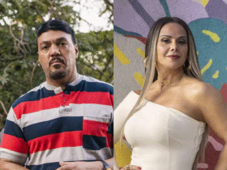 Cantor Belo e ex-mulher, Viviane Araújo