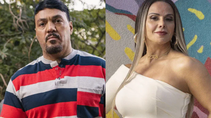 Cantor Belo e ex-mulher, Viviane Araújo