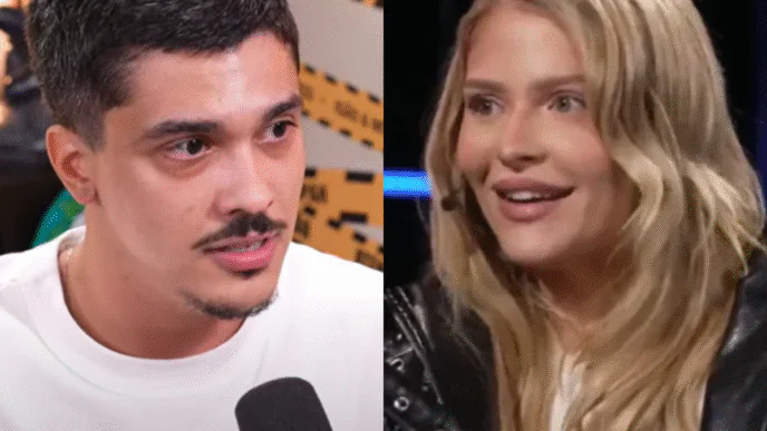 Influenciador Chico Moedas e cantora Luísa Sonza