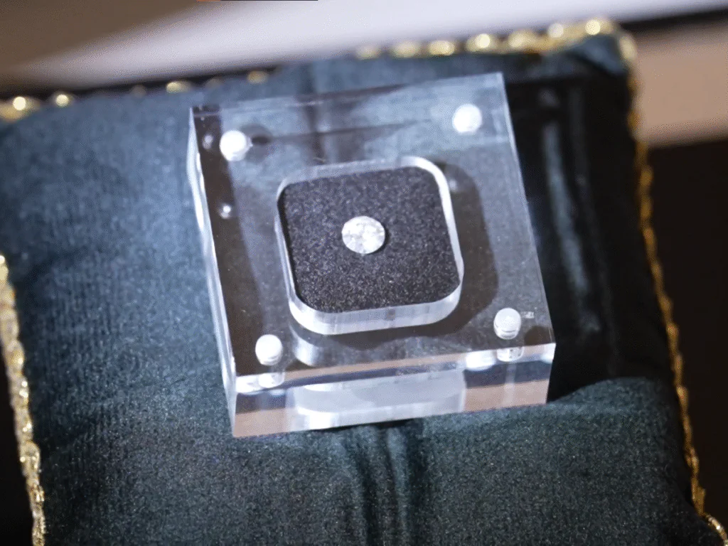 Diamantes feitos com as cinzas de Preta Gil