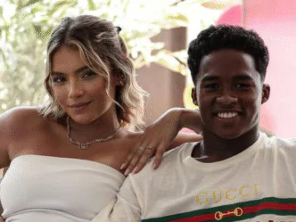 Influenciadora Gabriely Miranda e o jogador Endrick