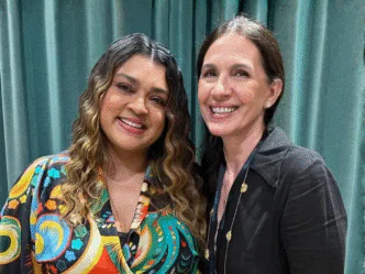 Cantora Preta Gil e madrasta, Flora Gil , mulher de Gilberto Gil