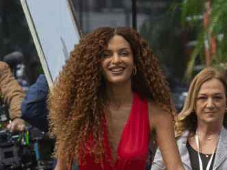 Atriz Gabriela Loran, da novela Três Graças