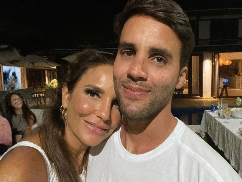 Cantora Ivete Sangalo e o nutricionista Daniel Cady