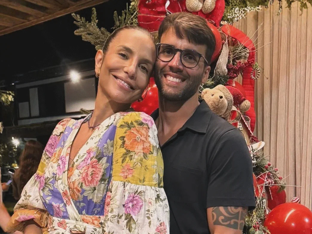 Cantora Ivete Sangalo e o nutricionista Daniel Cady