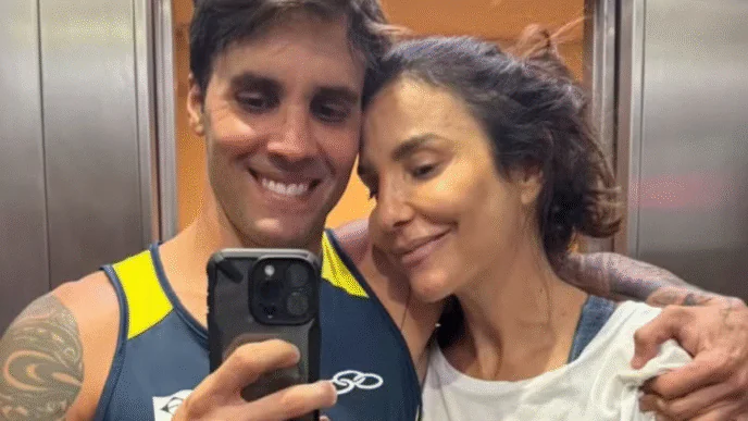 Cantora Ivete Sangalo e Daniel Cady, seu agora ex-marido
