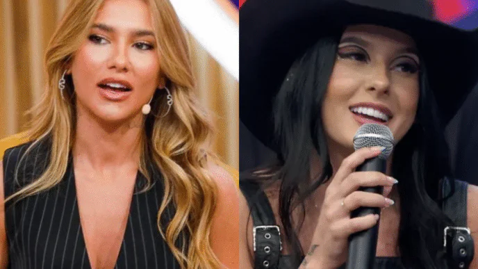 Influenciadora Virginia Fonseca e cantora Ana Castela