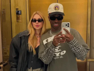 Influenciadora Virginia Fonseca e o jogador Vinicius Junior, o Vini Jr