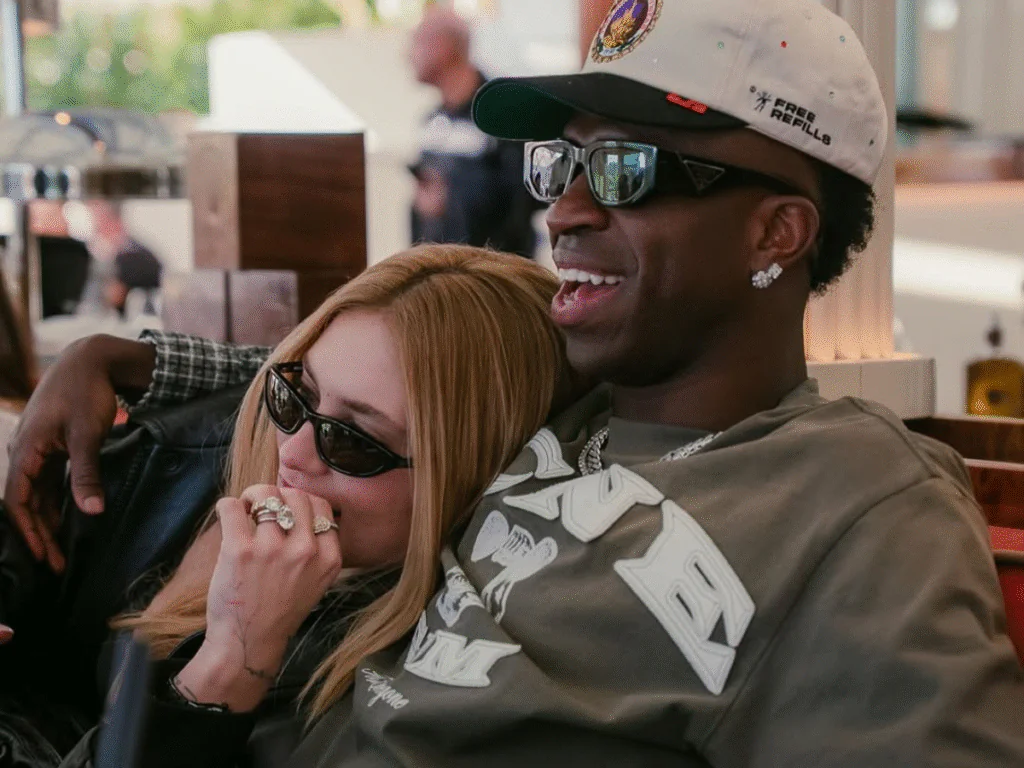 Influenciadora Virginia Fonseca e o jogador Vinicius Junior, o Vini Jr