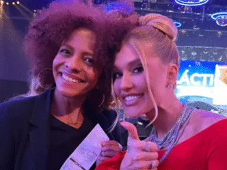 Virginia Fonseca em leilão de Ronaldo Fenômeno e Celina Locks