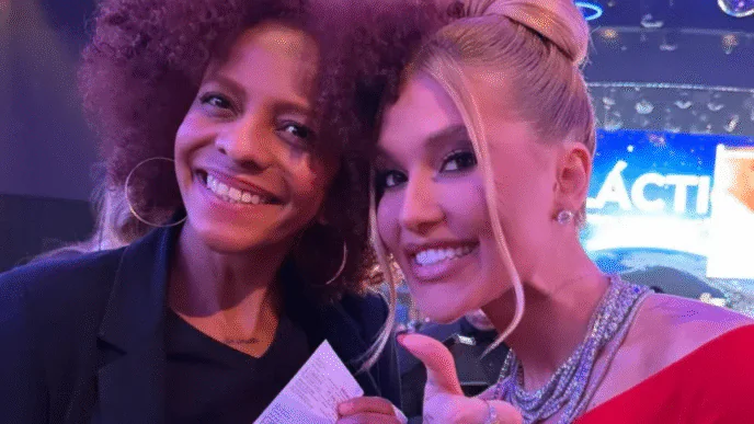 Virginia Fonseca em leilão de Ronaldo Fenômeno e Celina Locks