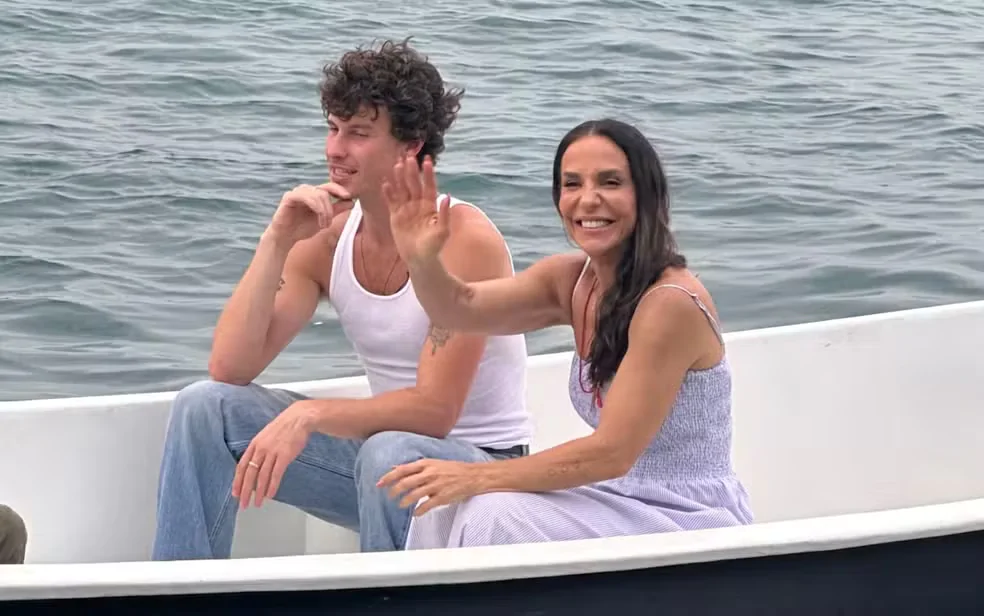 Cantores Shawn Mendes e Ivete Sangalo