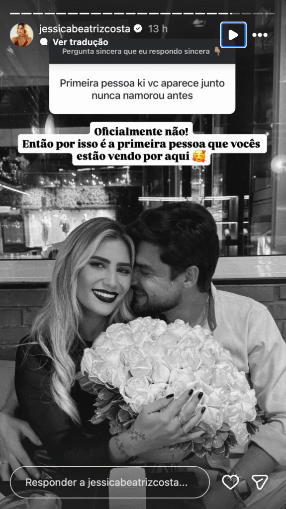 Jéssica Beatriz Costa e novo namorado