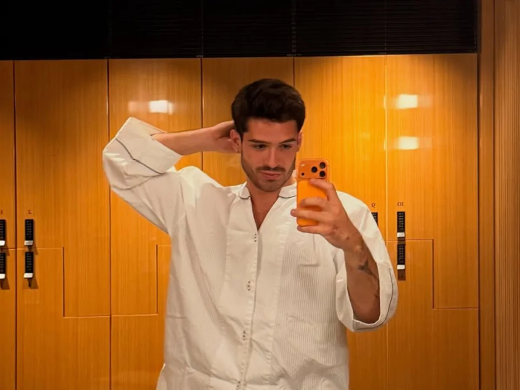 Ator e filho de Leonardo, João Guilherme