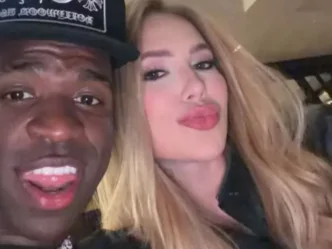 Influenciadora Virginia Fonseca e o jogador Vinicius Junior, o Vini Jr