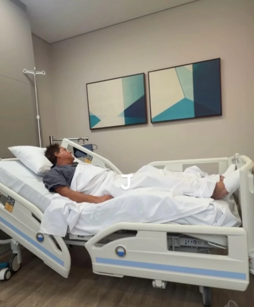 Poliana Rocha mostra internação de Leonardo 