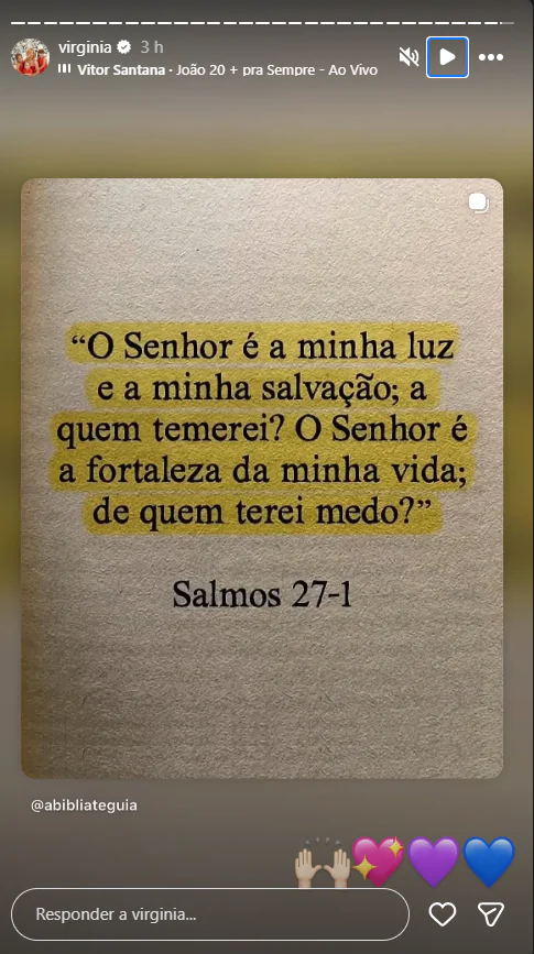 Publicação de Virginia Fonseca