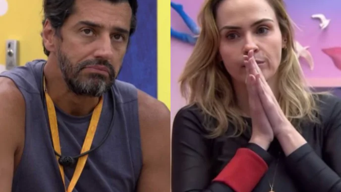 Alberto Cowboy e Ana Paula Renault, participantes do BBB 26