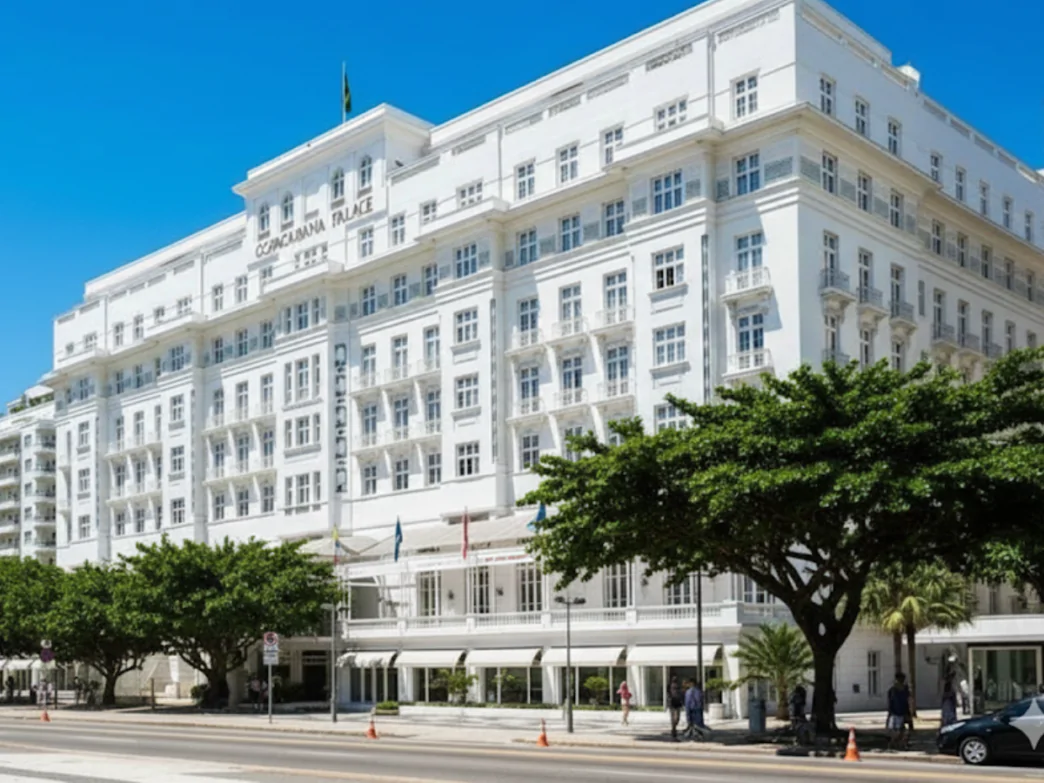 Copacabana Palace, no Rio de Janeiro
