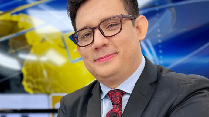 Jornalista e apresentador Erlan Bastos