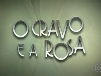 Logo da novela O Cravo e a Rosa, da Globo